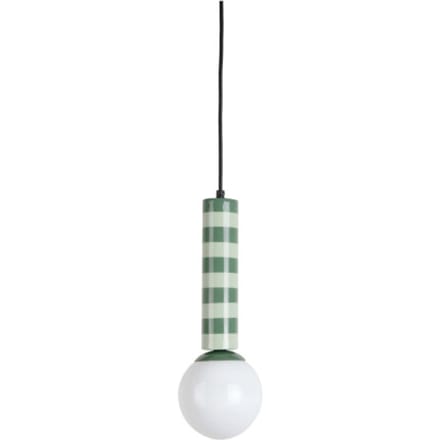 Leitmotiv hanglamp rayado jungle green & grayed jade