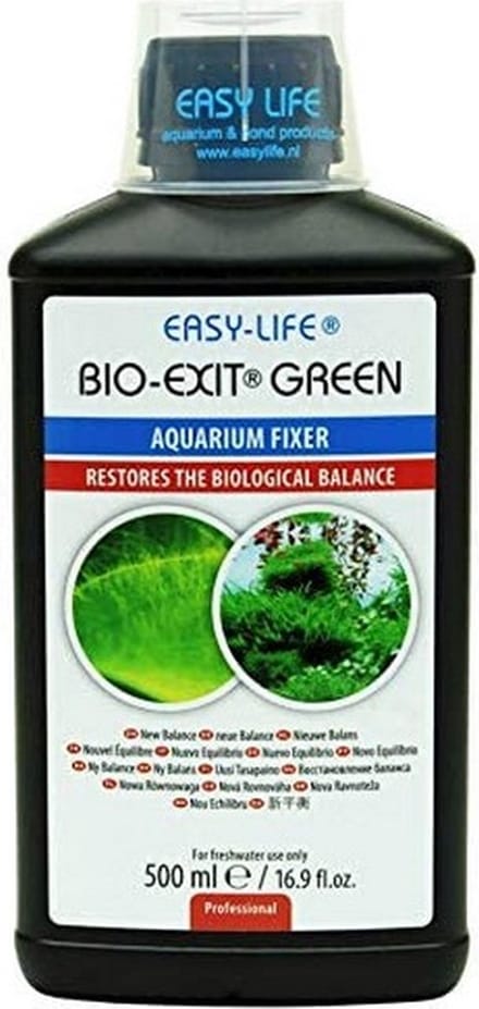 anti-algenmiddel Bio-Exit Green 500 ml zwart