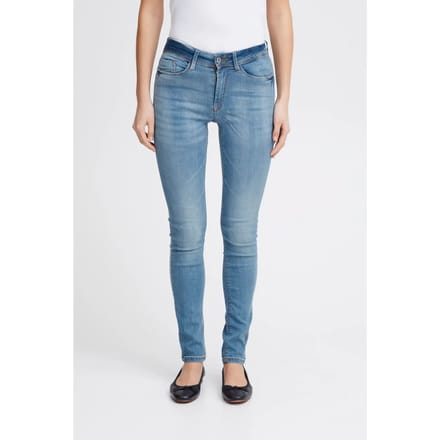 Ichi IHERIN IZARO LIGHT BLUE Dames Jeans - Maat W31 X L32