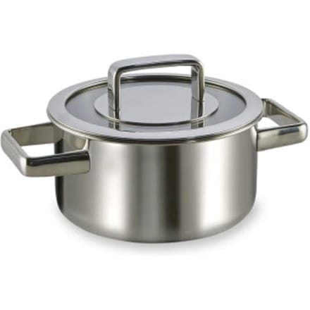 Habonne Royal Kookpan - 16 cm - met glazen deksel