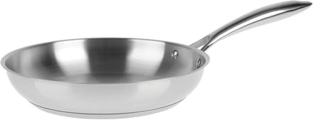 Grote RVS Braadpan met Deksel voor Koken en Bakken