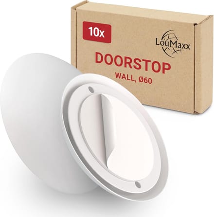 Zelfklevende deurstopper met schokabsorberend effect - Set van 10 - Wandbescherming voor verschillende oppervlakken