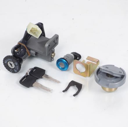 Teknix-slotenset voor Kymco 50 Agility-scooter, 4 draden, nieuw