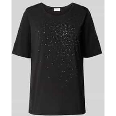 T-shirt met siersteentjes