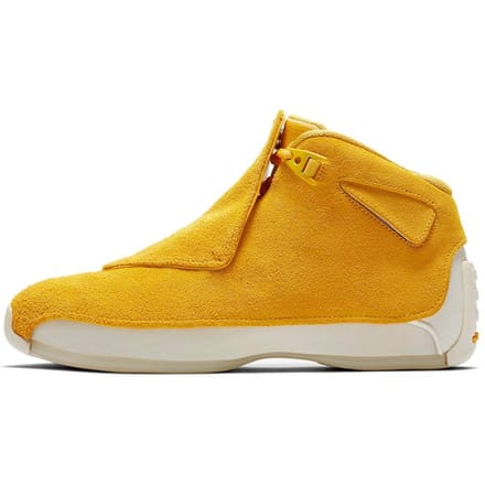 Air Jordan 18 Retro 'Yellow Suede' AA2494-701 44 yellow