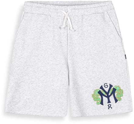 Grimey Sweet Science French Terry Korte Sportbroek Grijs M