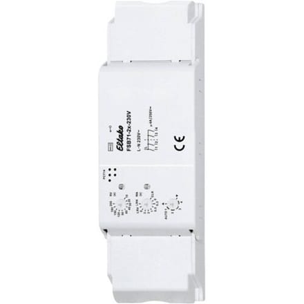 Eltako FSB71-2x-230V Rolluikactor Draadloos Schaduwelement Montage voor verlaagd plafond Schakelvermogen (max.) 1000 W