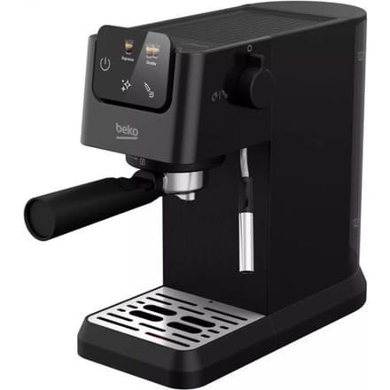 Machine expresso manuelle - BEKO - CEP5302B - 1628 W - 1,1 L - Noir noir