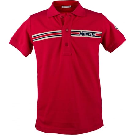 Moncler poloshirt rood