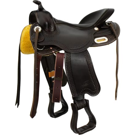 Paardenzadel van leer Freemax Arabian