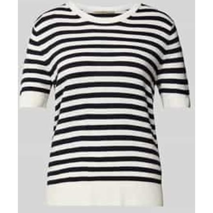 Gebreid shirt met ronde hals