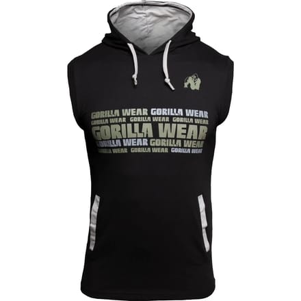 Mouwloos T-shirt met capuchon Gorilla Wear Melbourne