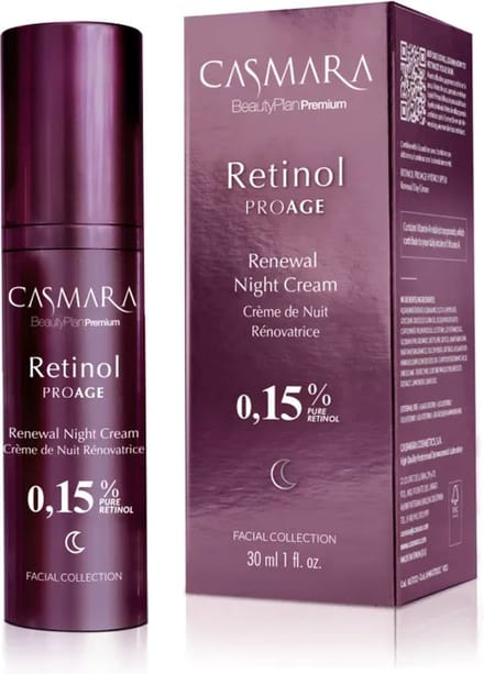 Casmara PROAGE Vernieuwende Nachtcrème met 0,15% Retinol 30 ml