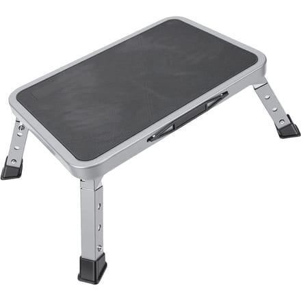 Camper Opstapje 3 Hoogtes   Breed Antislip   150KG Draagvermogen   Opstapje gray