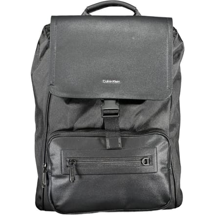 Calvin Klein Nero Polyester Rugzak voor Mannen