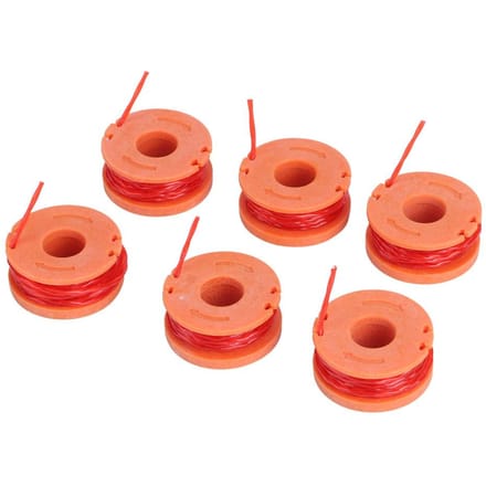 6 stuks Trimmer Grasmaaier Spoel Draadlijn Accessoire Geschikt voor Worx WA0010 Strimmer