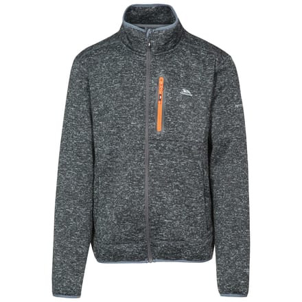 Trespass fleecejas/fleecepullover Bingham - Herenfleece At300 Black Marl