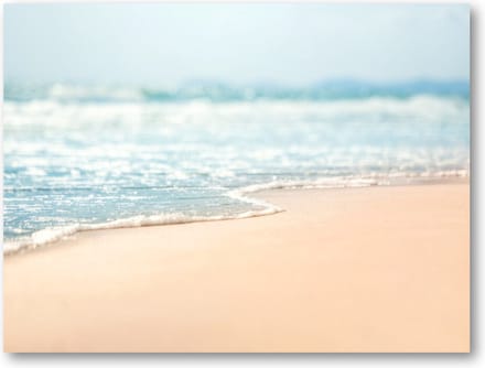 Close up Oceaan - 40x30 Canvas Liggend - Natuur