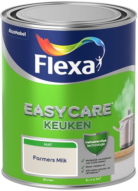 Flexa - Easycare Keuken - Farmers Milk - Mengverf - 1 L