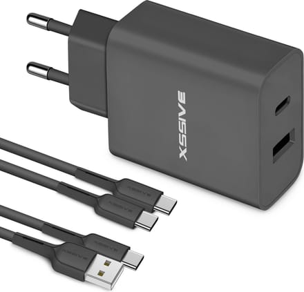 Oplaadbundel 1 Meter - Geschikt voor Samsung Galaxy telefoon en tablet - 20W USB C Adapter met USB-C Kabels