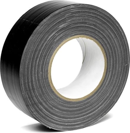 Duct tape Nichiban Zwart - 50mm x 50m - per rol