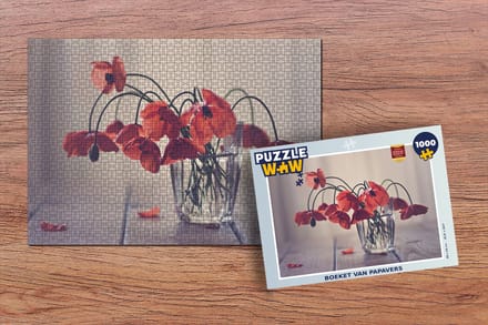 Puzzel Boeket van papavers - Legpuzzel - Puzzel 1000 stukjes volwassenen