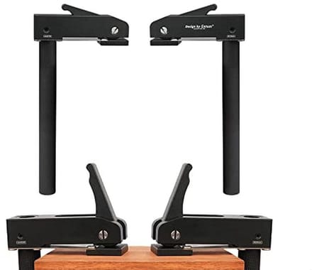 Set van 2 extra grote desktop snelspanners voor houtbewerking