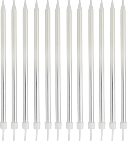 Ombre Zilver - 12 stuks