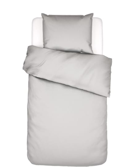 Essenza Minte Dekbedovertrek Grijs - Eenpersoons – 140x200/220 cm