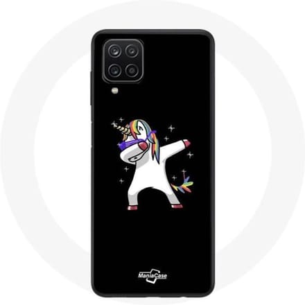 Samsung Galaxy A12 Dab eenhoorn hoesje schoon