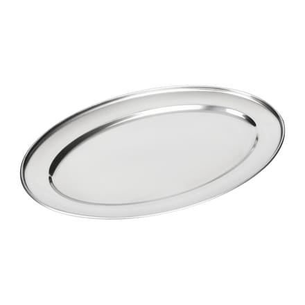 Olympia ovale RVS serveerschaal 60cm