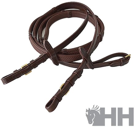 Lexhis Inox Buckle Tacos Rubber Teugels Bruin Full