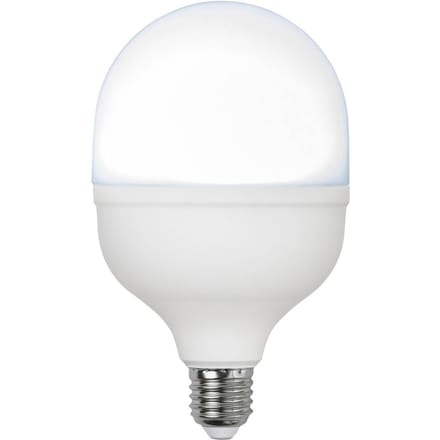 STAR TRADING LED lamp E27, 30 W, opaal, 6.500 K, 4.000 lumen, rond