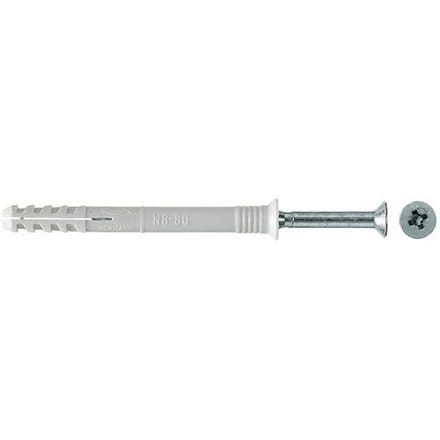 Fischer Hammerfix N 6 x 60/30 s with countersunk head gvz (100 pcs.)
