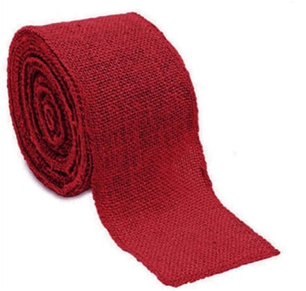 Dailygoods- Jute Lint - 3 Rollen - 6 cm Breed - Decoratie Lint