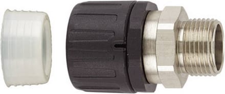 HellermannTyton 166-21906 HGL42-SM-M40 Slangbevestiging Zwart 35.50 mm Recht 1 stuk(s)