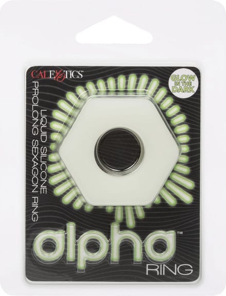 CalExotics Alpha Prolong Sexagon Penis Ring