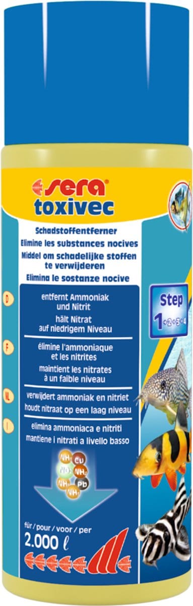 Toxivec 250 ml - Sera Aquarium Waterbehandeling