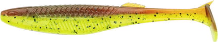 Rapala Crushcity The Kickman Motor Oil Chartreuse 10cm Motor Oil Chartreuse