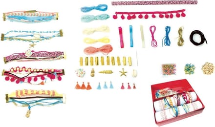 Sycomore sieraden knutselset armbanden maken voor kinderen 7 jaar+.