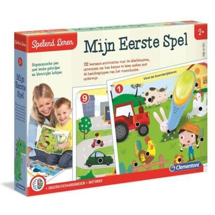 Education Clementoni - Mijn Eerste Quiz - Educatief Speelgoed 2-4 Jaar - Interactieve Pen