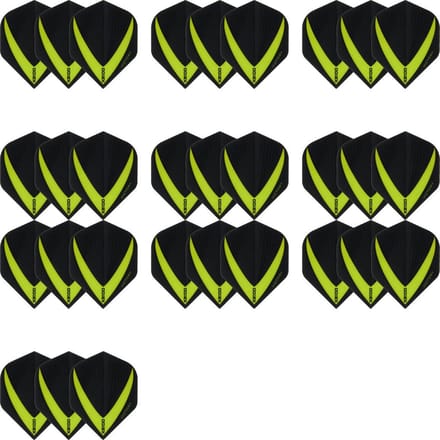 10 sets (30 stuks) Super Sterke – Groene - Vista-X – darts flights –