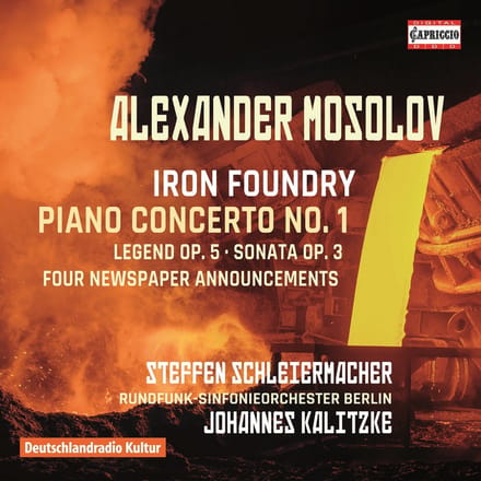 Steffen Schleiermacher & Ringela Riemke & Pschenitschn - Mosolov: Iron Foundry / Piano Concerto No.1 (CD)