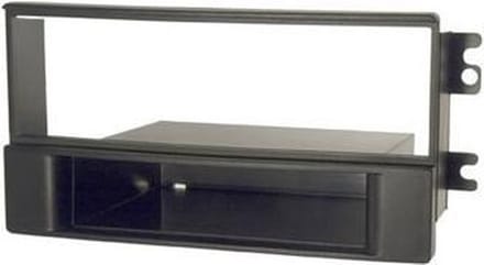 1-DIN inbouwframe  KIA Sportage  2004-2007 ZWART