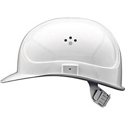 VOSS veiligheidshelm INAP-Master 6, EN 397, polyetheen signaalwit, 6-puntsgordel, hoofdomtrek 51-64 cm, gewicht 255 g