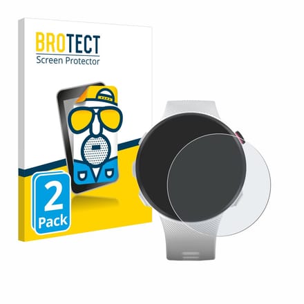 BROTECT - Screenprotector voor Garmin Forerunner 45S - Folie Beschermfolie matte 2 Stuks