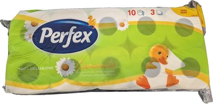 Geparfumeerd Kamille Toiletpapier Perfex - 10 rollen - 3 laags