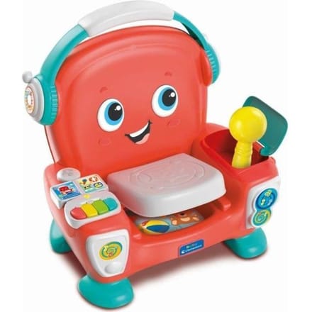 Symphonische fauteuil - Clementoni - Interactief speelgoed voor kinderen - 4 spelmodi - Dansen - Muziek - Lied - Ontspanning - Vanaf 1 jaar
