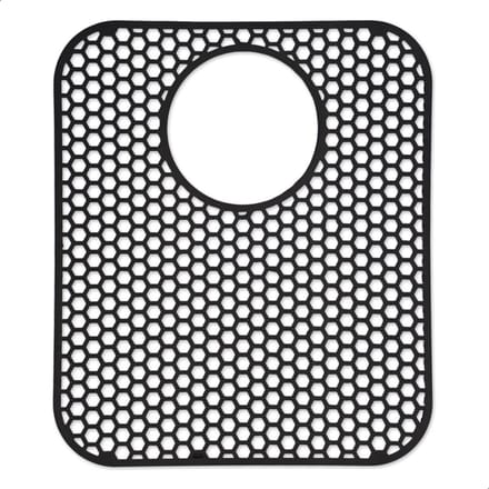 Bodo® Gootsteenmat - Rechthoekig - Zwart - 34 x 29 cm