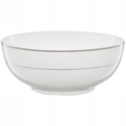 Ambition Aura Zilveren Slakom 16cm - Elegant Porselein